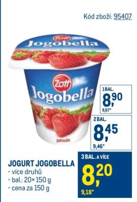 Jogurt Jogobella