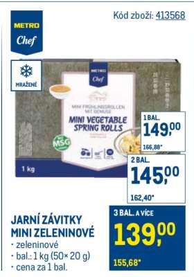 JARNÍ ZÁVITKY MINI ZELENINOVÉ
