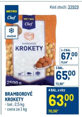 Bramborové krokety