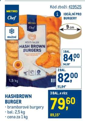 Hashbrown burger