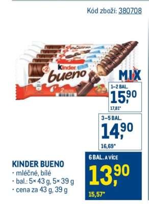 KINDER BUENO