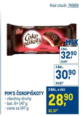 Pim’s Čokopiškoty