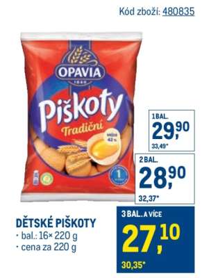 Dětské piškoty
