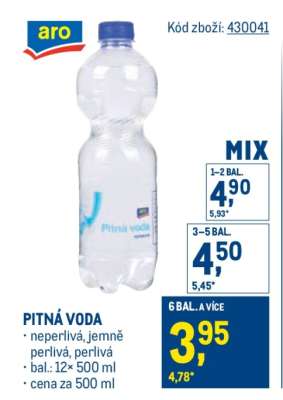 Pitná voda