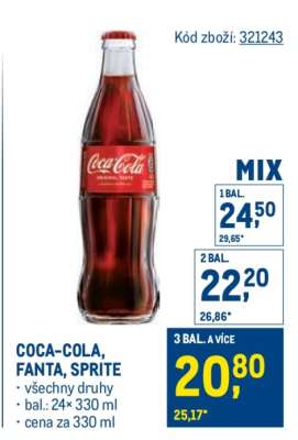 Coca-Cola, Fanta, Sprite