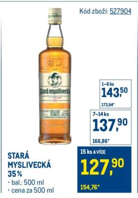 STARÁ MYSLIVECKÁ 35%