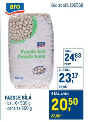 Fazole bílá