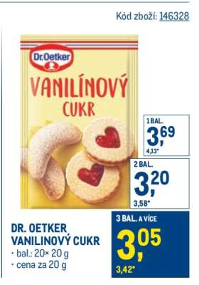 Dr. Oetker Vanilínový cukr