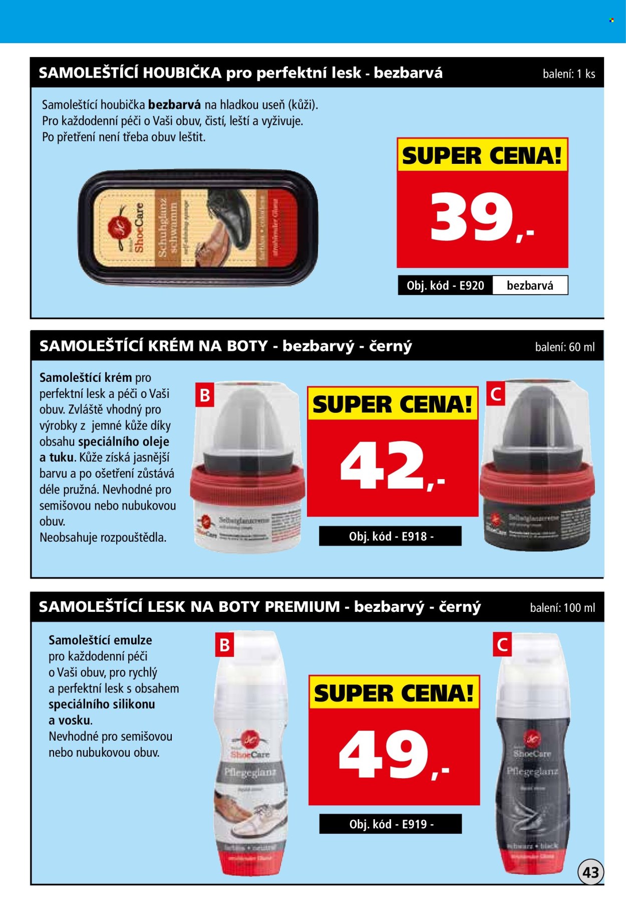 Leták Efekt - 23. 5. 2026 - 25. 9. 2026. Strana 45