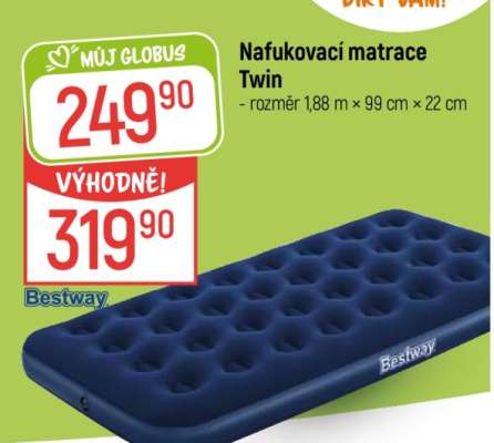 Nafukovací matrace Twin