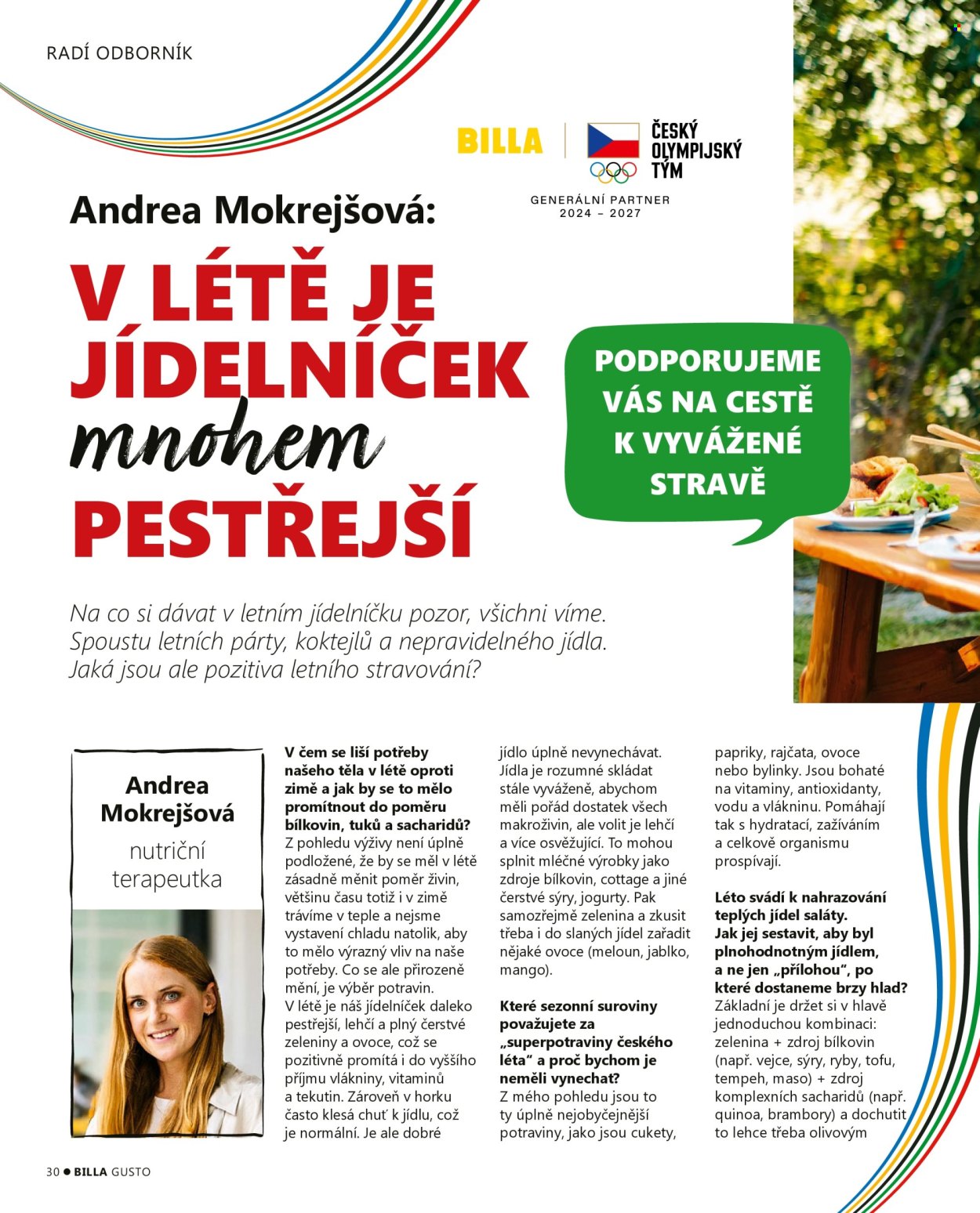 Leták BILLA. Strana 30