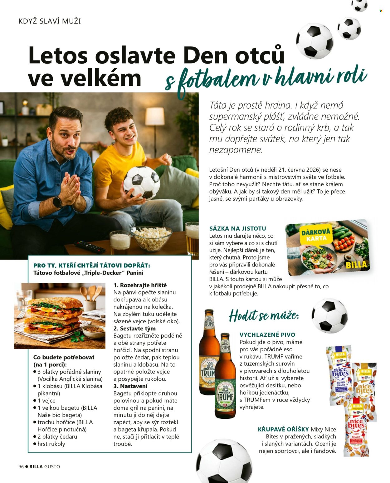 Leták BILLA. Strana 96