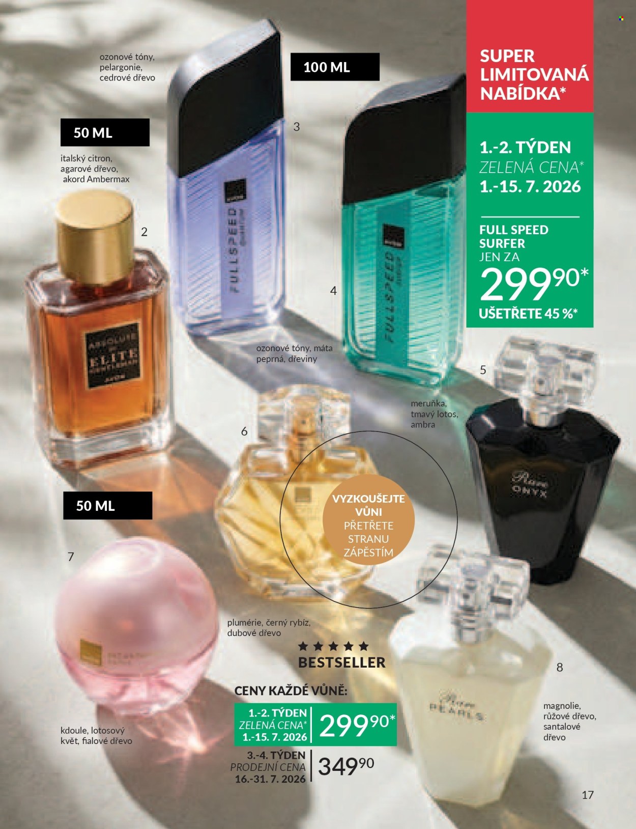 Leták AVON - 1. 7. 2026 - 31. 7. 2026. Strana 17