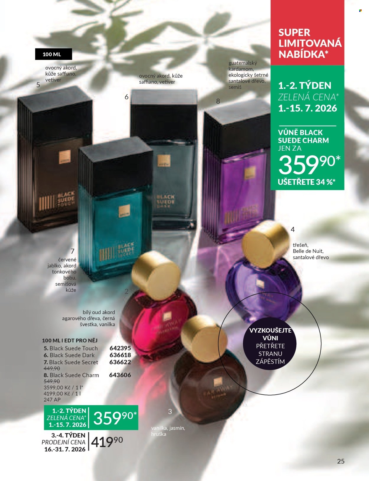 Leták AVON - 1. 7. 2026 - 31. 7. 2026. Strana 25