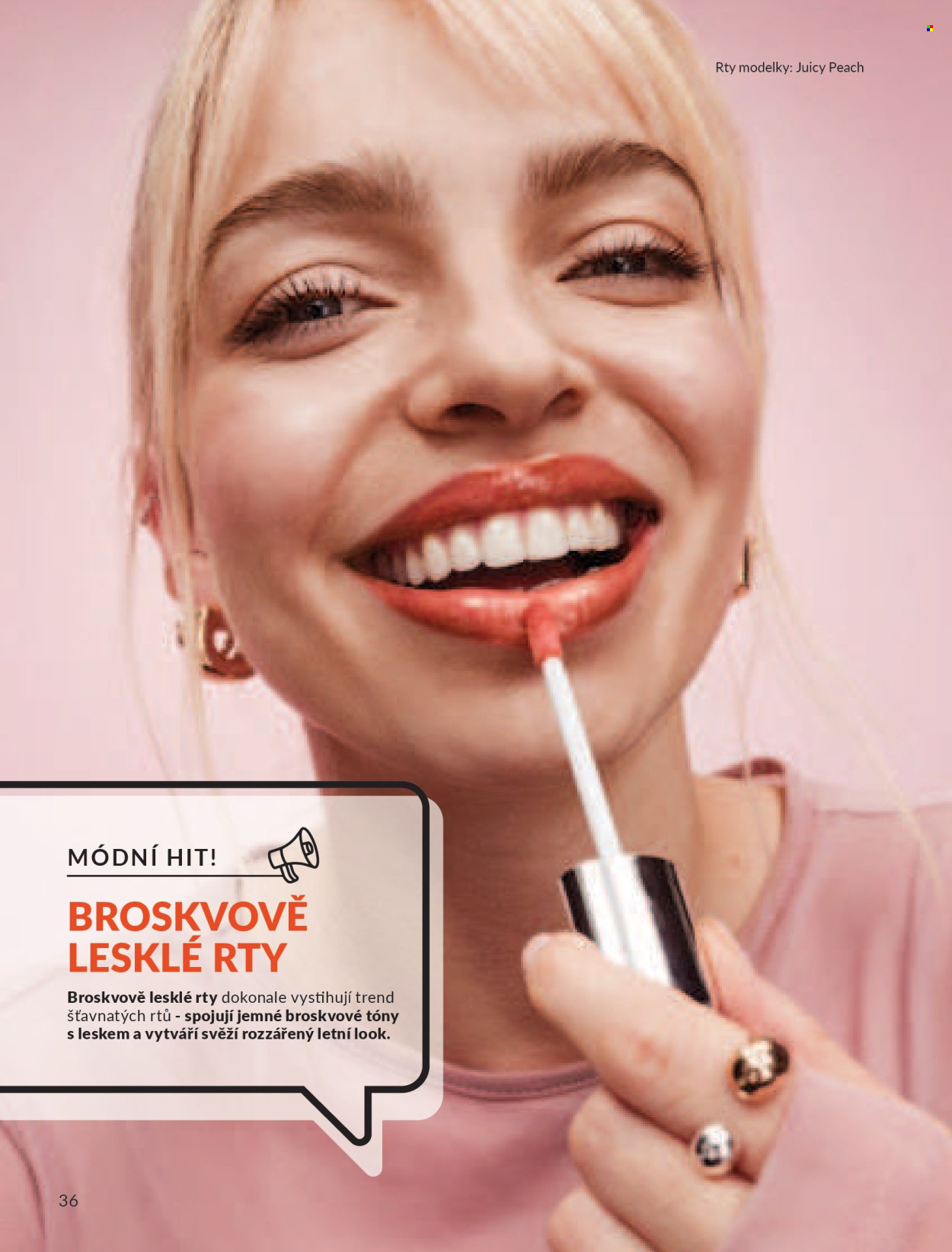 Leták AVON - 1. 7. 2026 - 31. 7. 2026. Strana 36