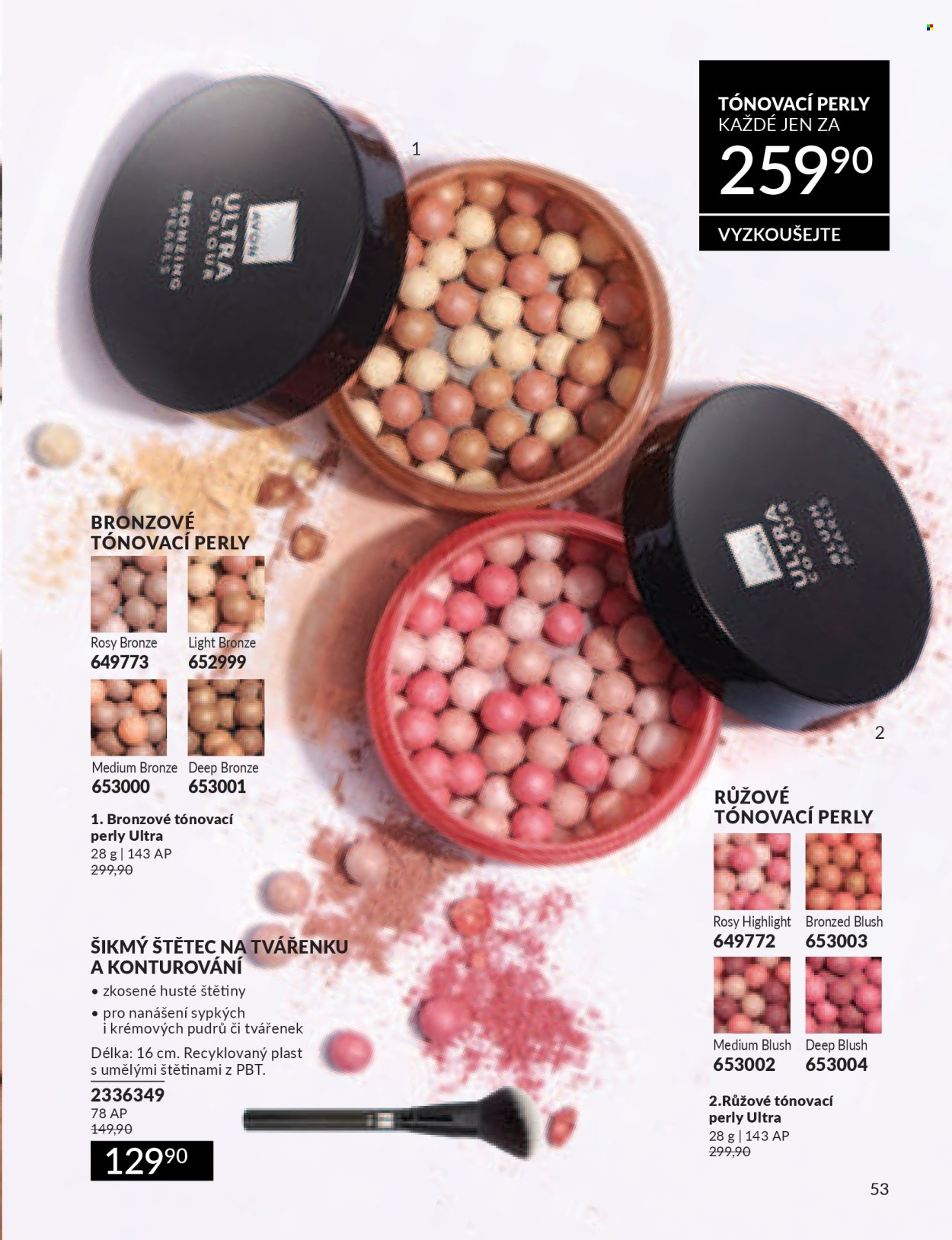 Leták AVON - 1. 7. 2026 - 31. 7. 2026. Strana 53