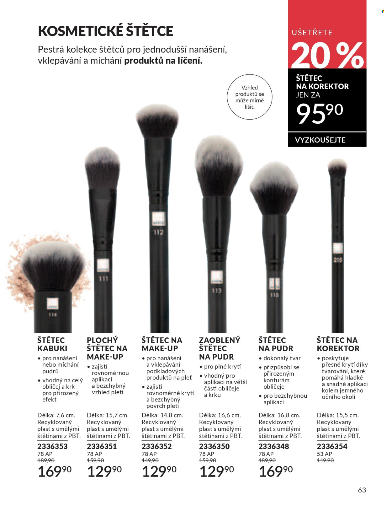 Leták AVON - 1. 7. 2026 - 31. 7. 2026. Strana 63