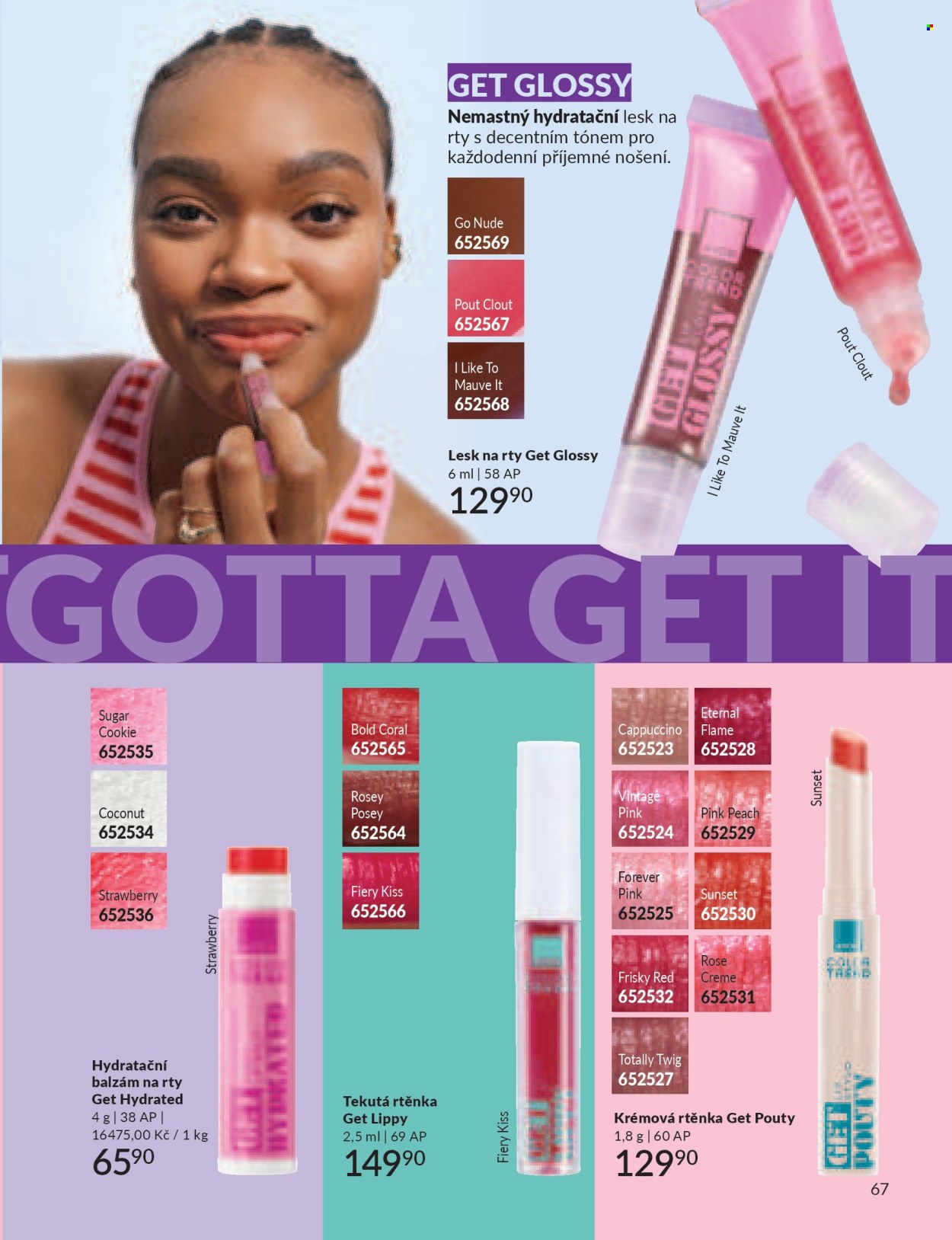Leták AVON - 1. 7. 2026 - 31. 7. 2026. Strana 67