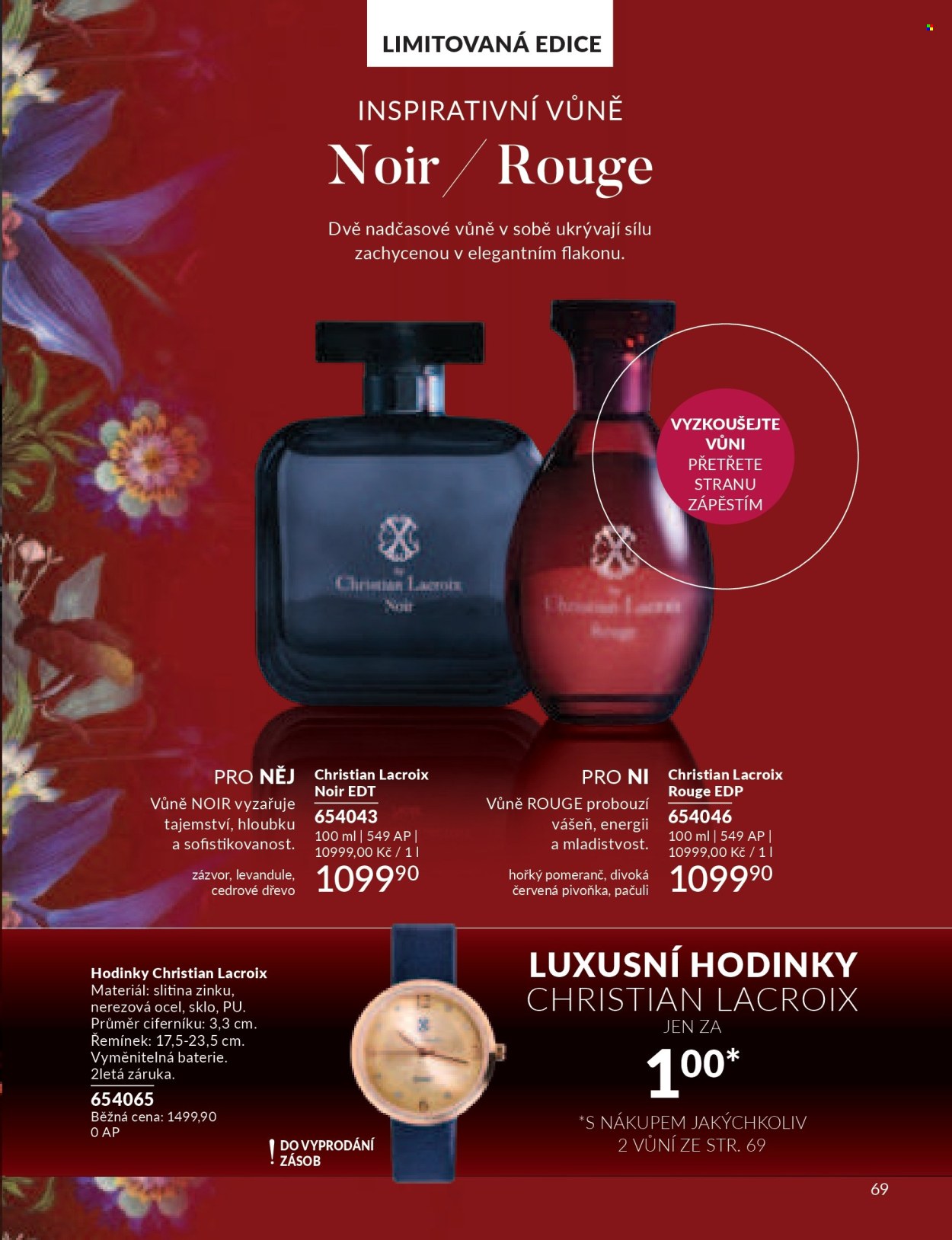 Leták AVON - 1. 7. 2026 - 31. 7. 2026. Strana 69