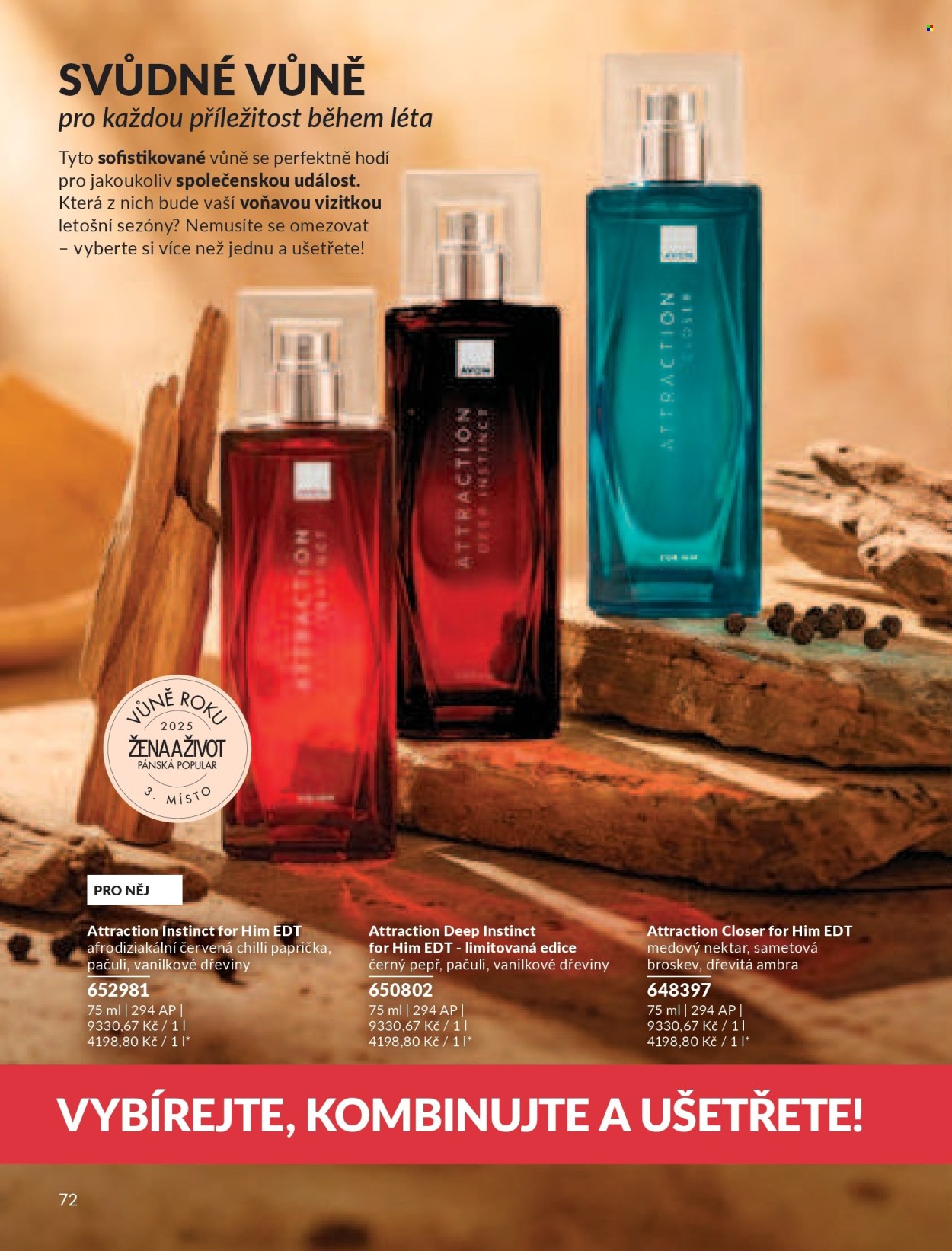 Leták AVON - 1. 7. 2026 - 31. 7. 2026. Strana 72