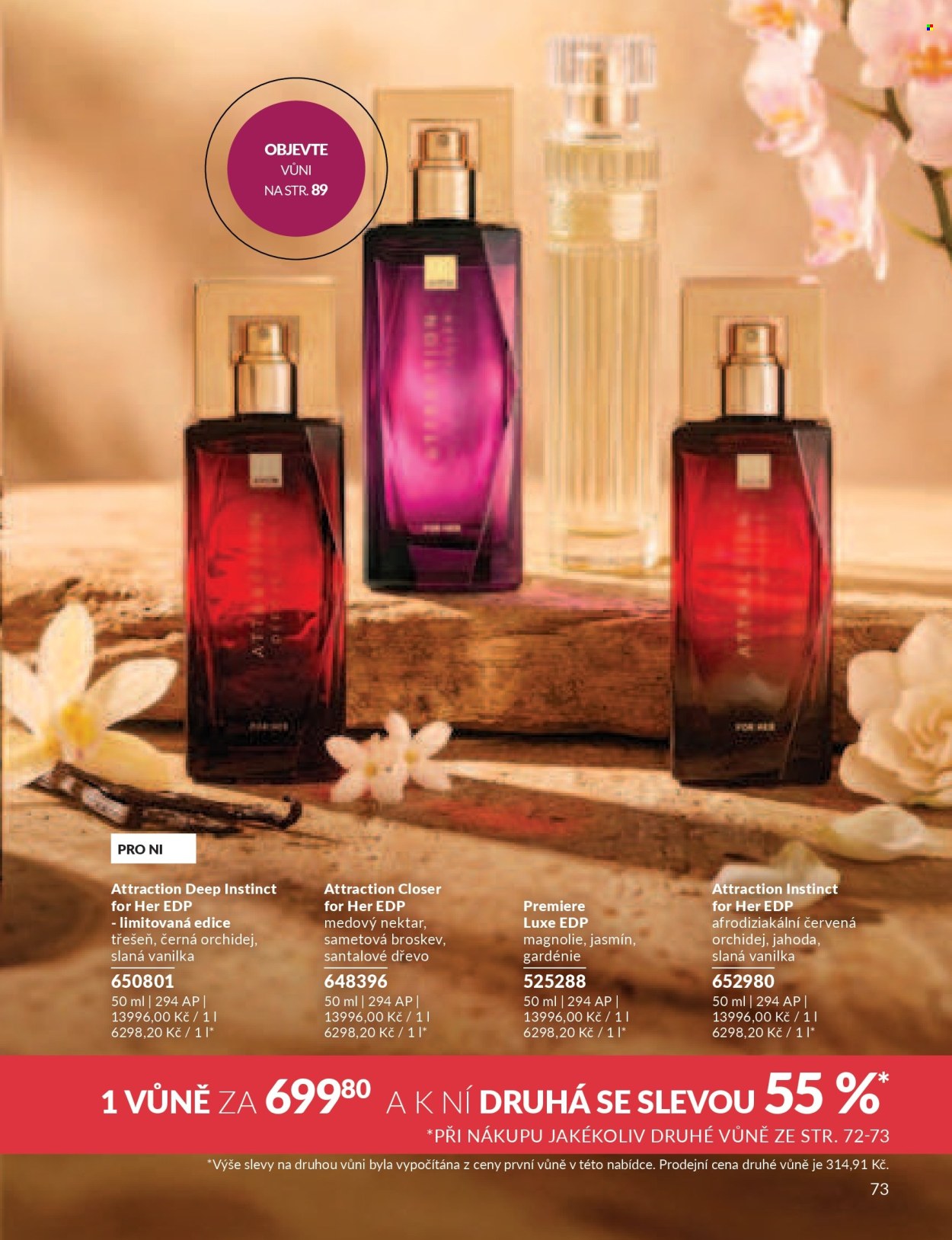 Leták AVON - 1. 7. 2026 - 31. 7. 2026. Strana 73