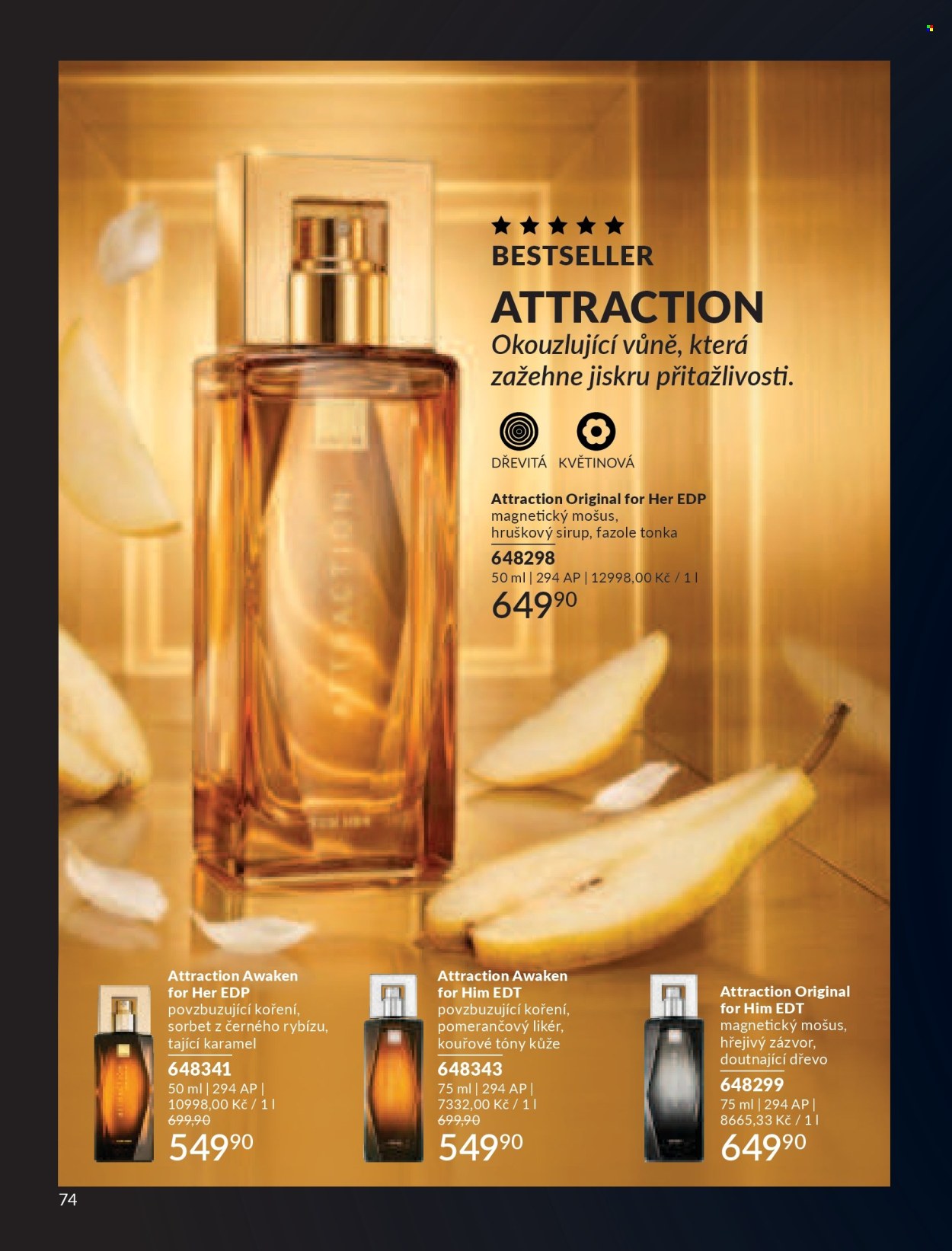 Leták AVON - 1. 7. 2026 - 31. 7. 2026. Strana 74