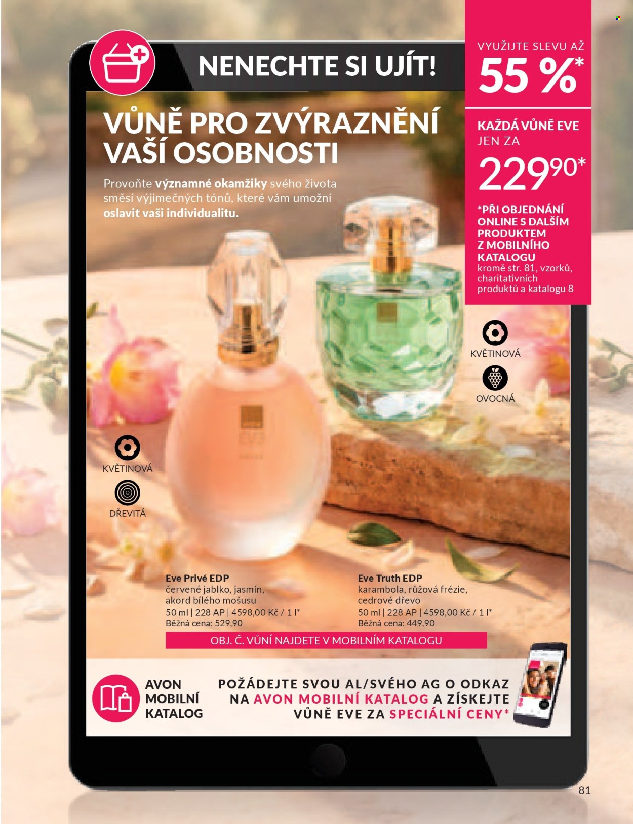 Leták AVON - 1. 7. 2026 - 31. 7. 2026. Strana 81