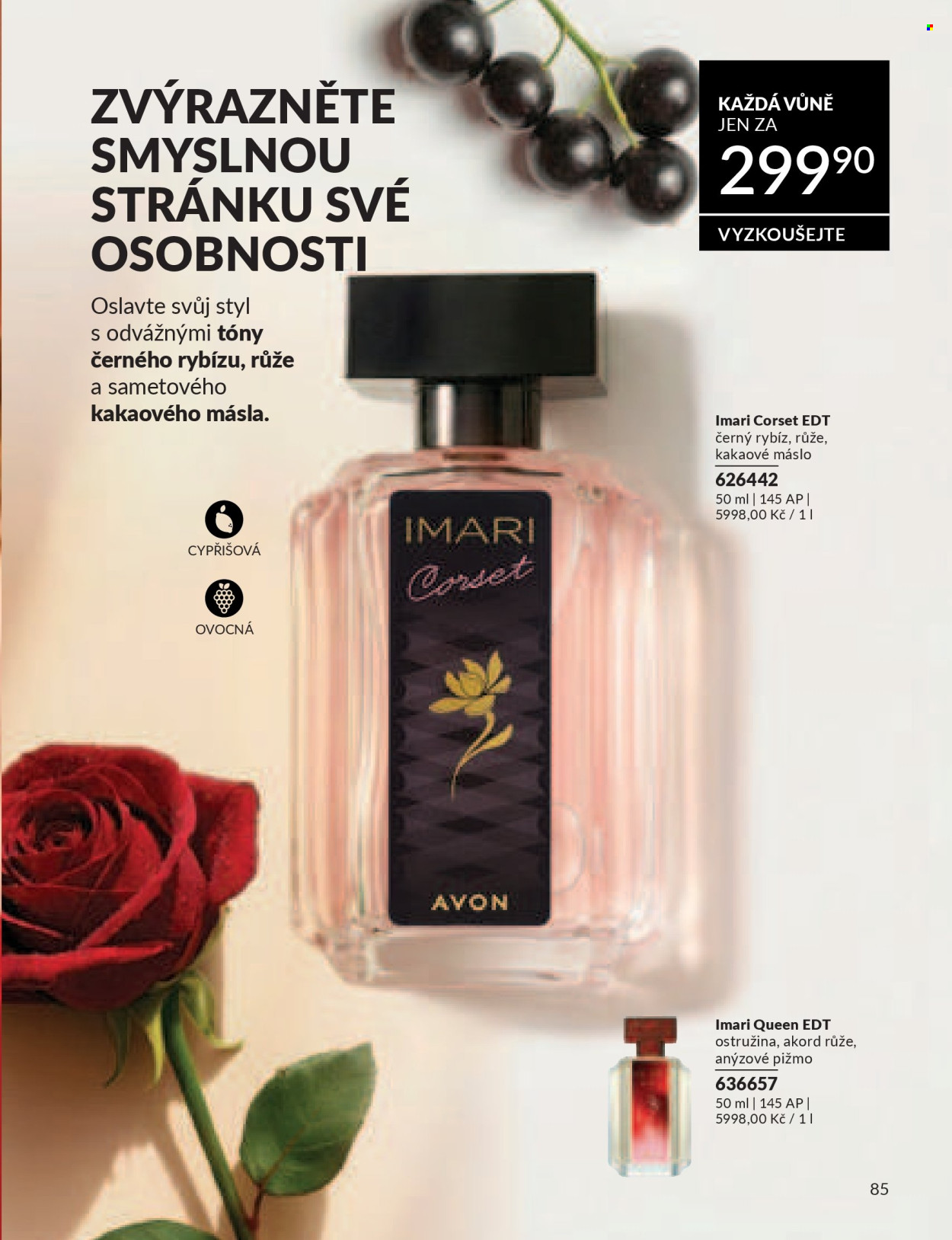 Leták AVON - 1. 7. 2026 - 31. 7. 2026. Strana 87