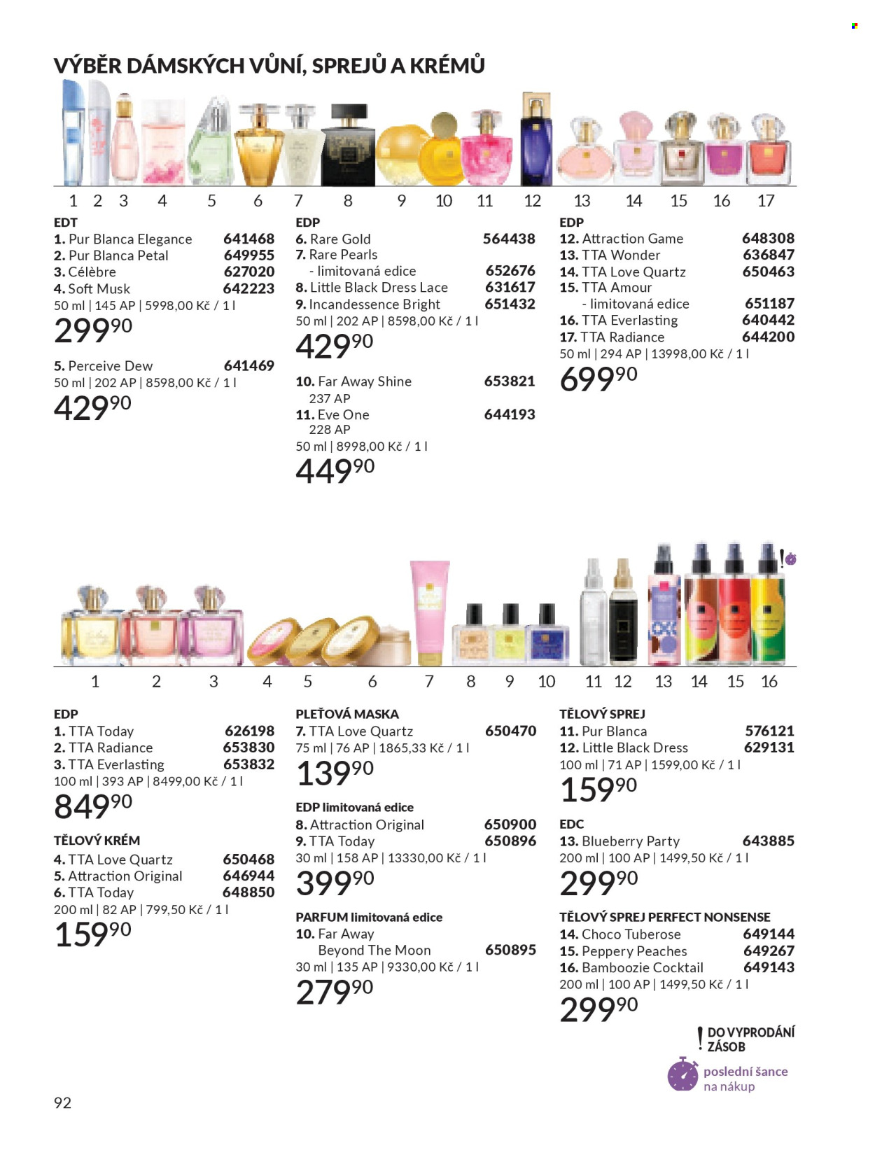 Leták AVON - 1. 7. 2026 - 31. 7. 2026. Strana 94