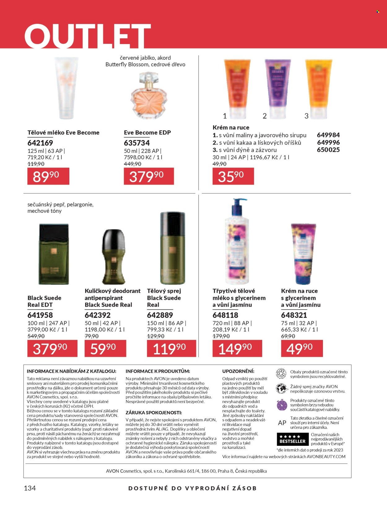 Leták AVON - 1. 7. 2026 - 31. 7. 2026. Strana 136