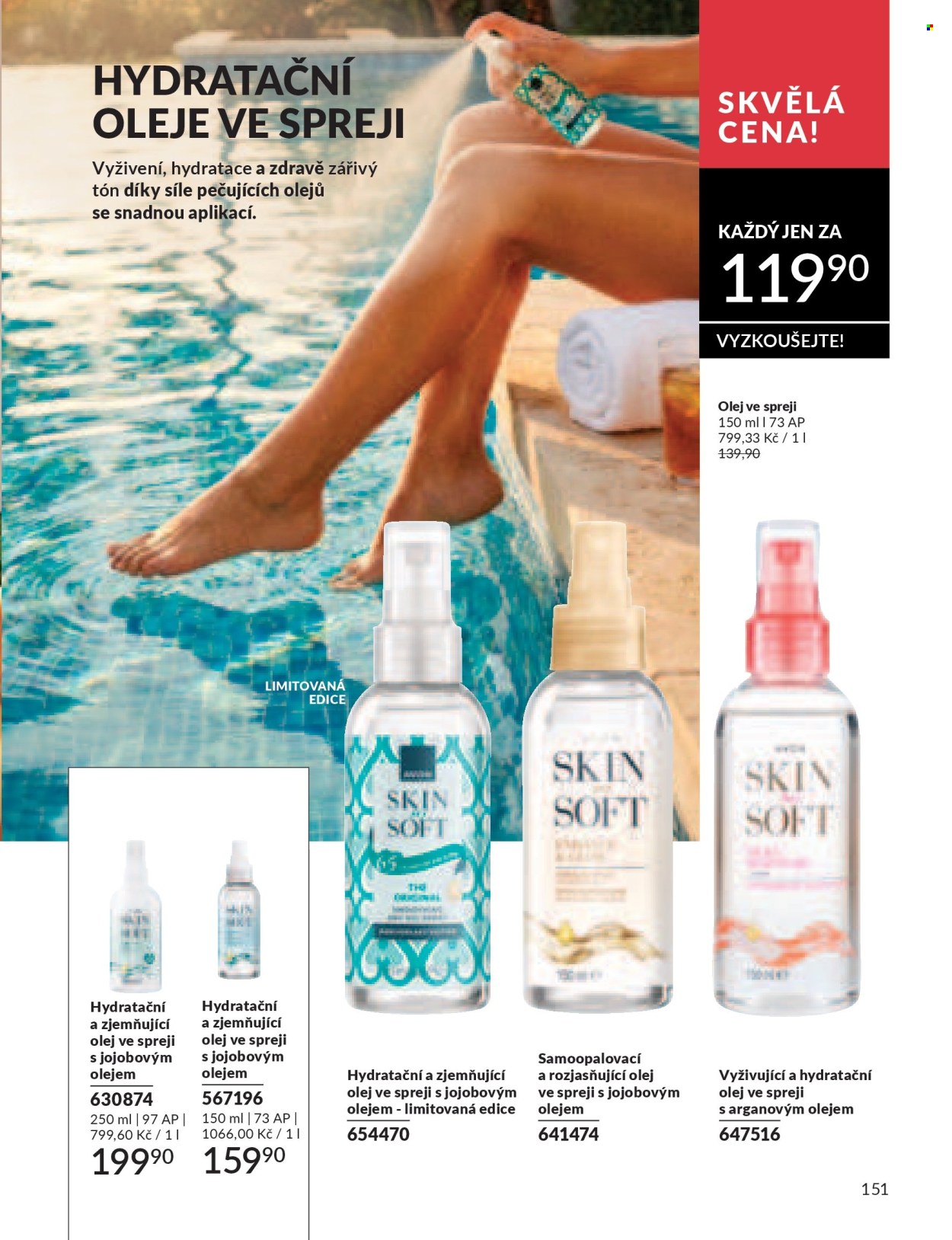 Leták AVON - 1. 7. 2026 - 31. 7. 2026. Strana 153