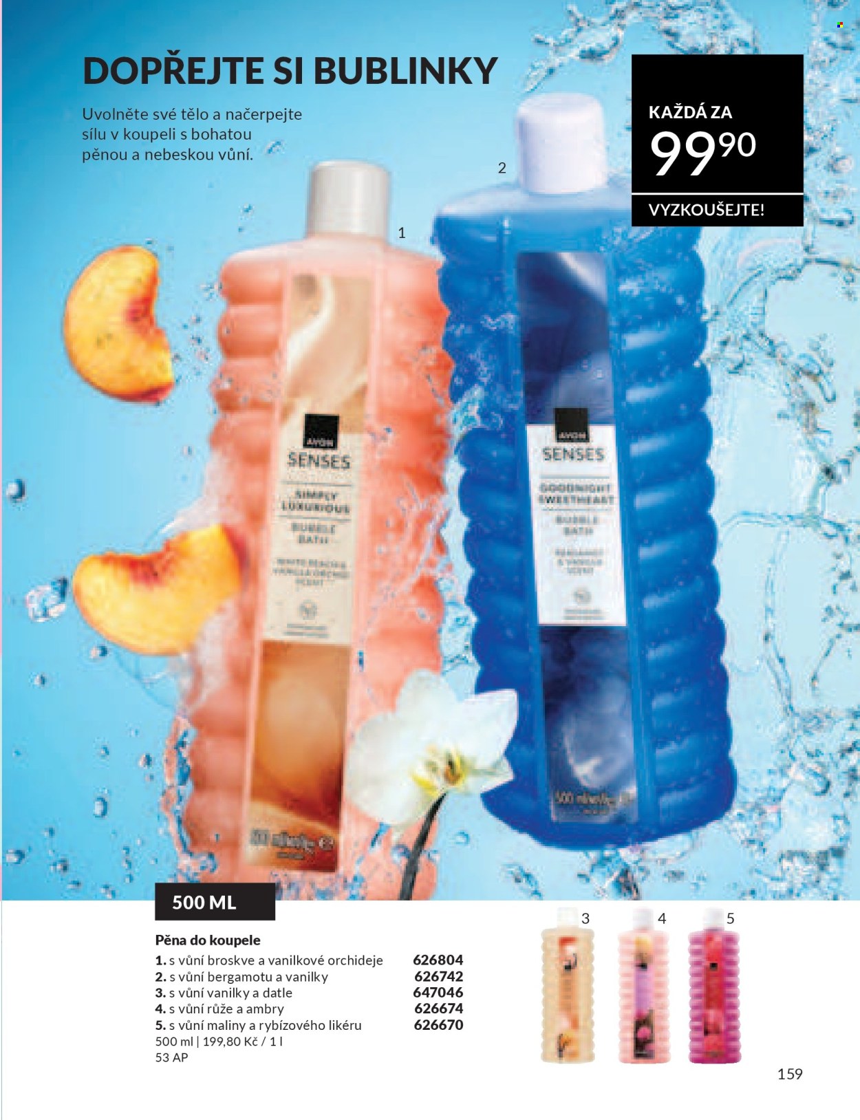 Leták AVON - 1. 7. 2026 - 31. 7. 2026. Strana 161