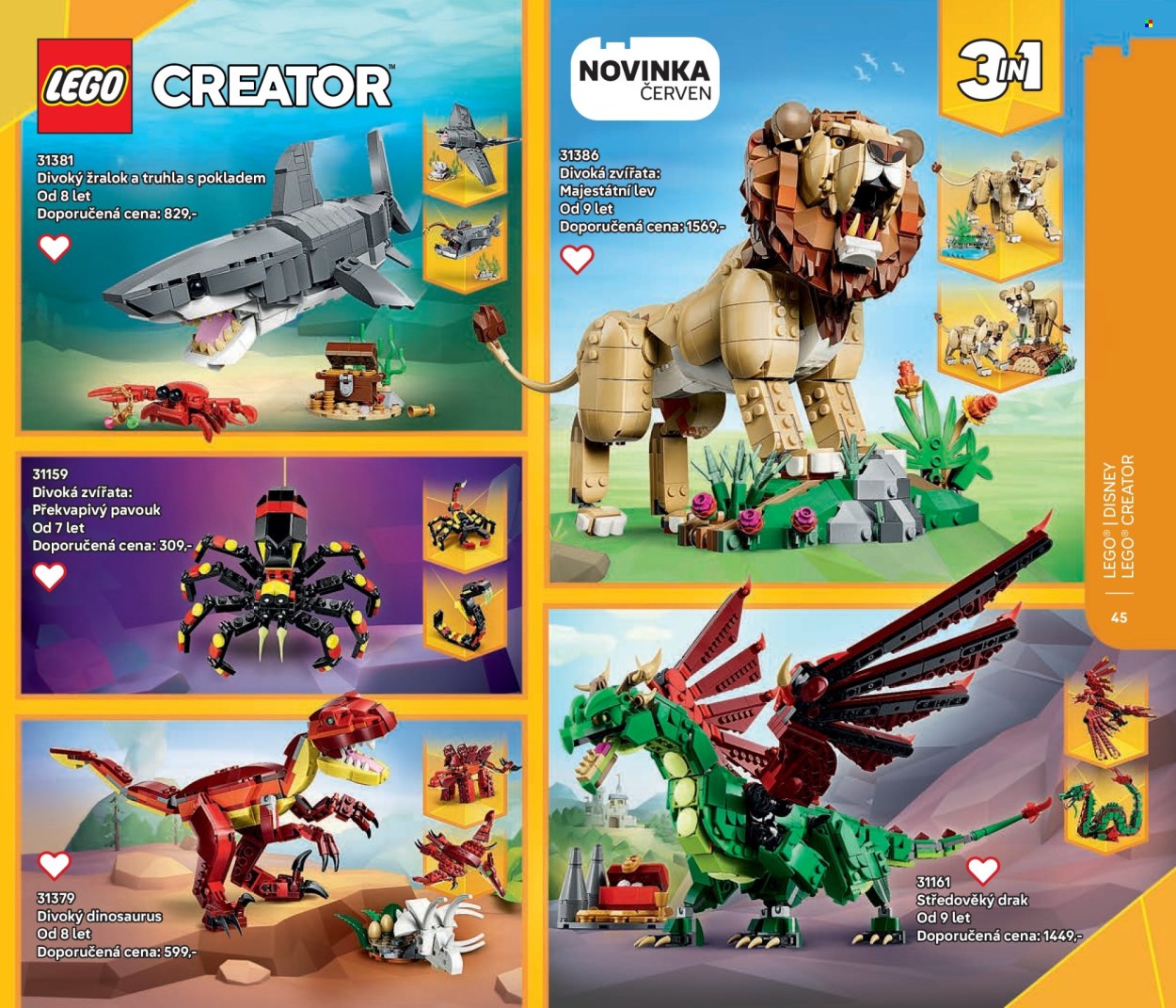 Leták LEGO - 1. 6. 2026 - 31. 12. 2026. Strana 45
