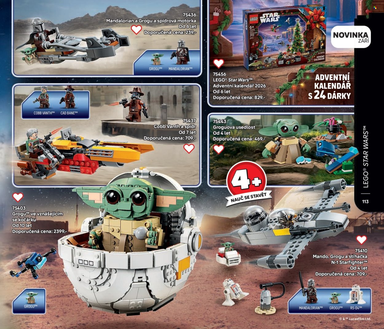 Leták LEGO - 1. 6. 2026 - 31. 12. 2026. Strana 113