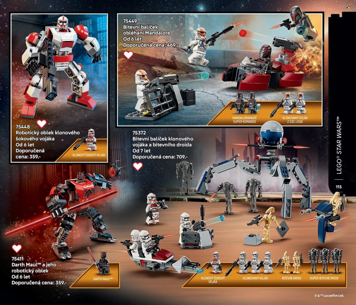 Leták LEGO - 1. 6. 2026 - 31. 12. 2026. Strana 115