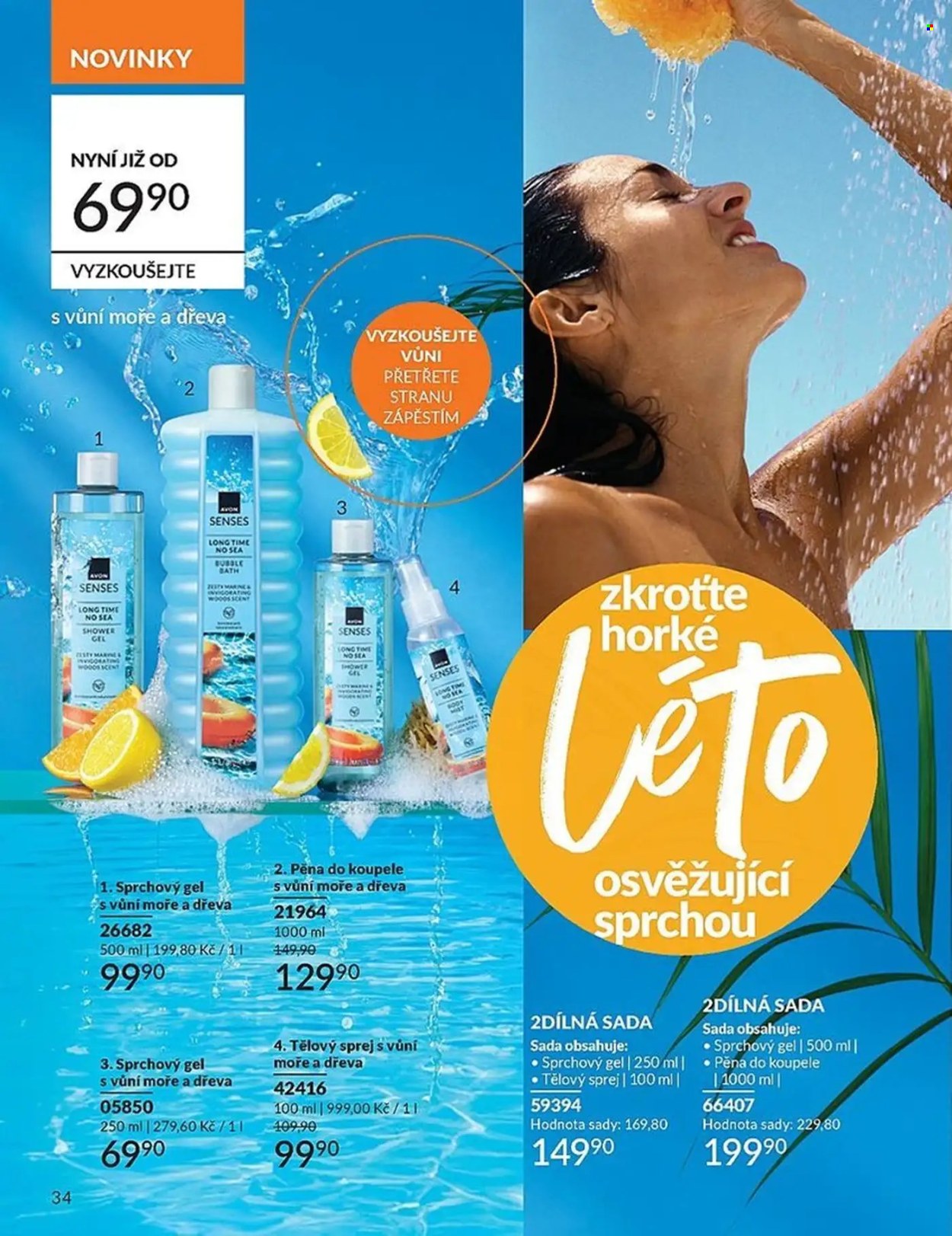 Leták AVON - 1. 6. 2026 - 30. 6. 2026. Strana 34