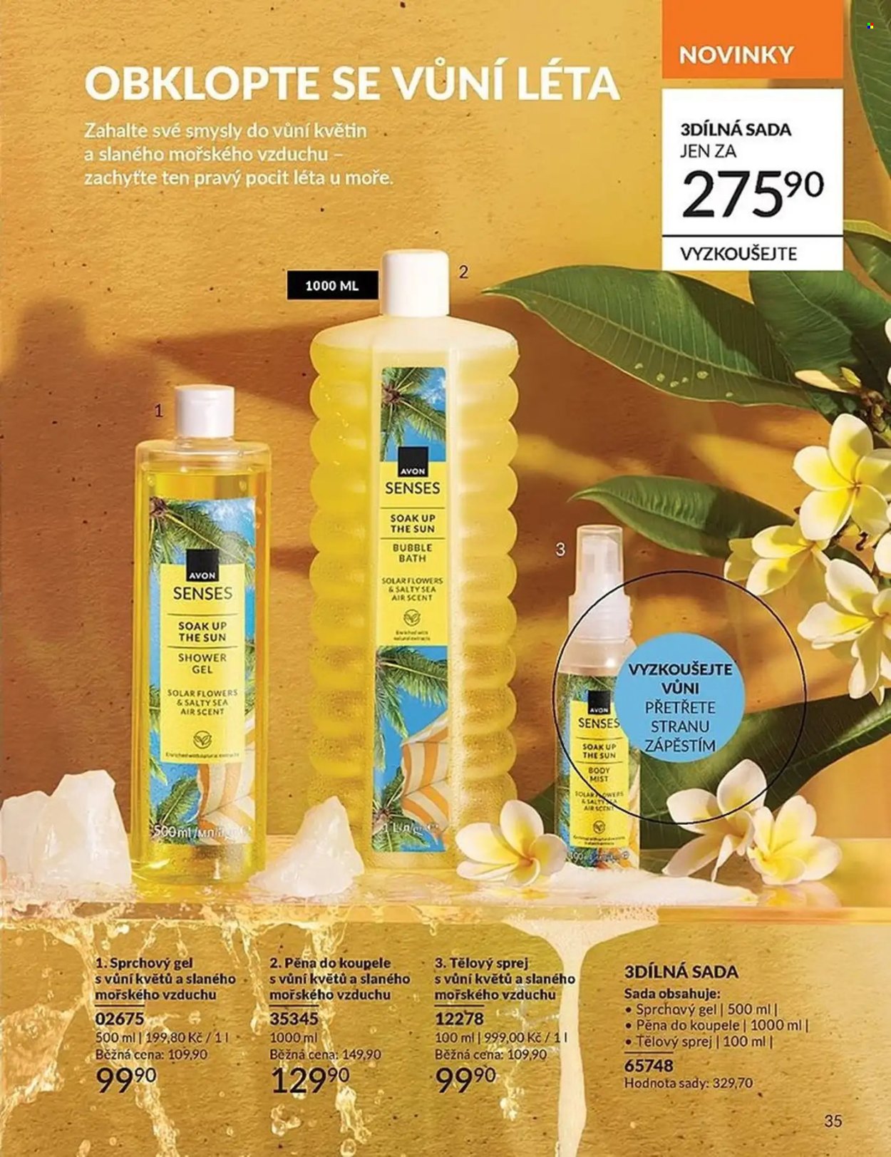 Leták AVON - 1. 6. 2026 - 30. 6. 2026. Strana 35