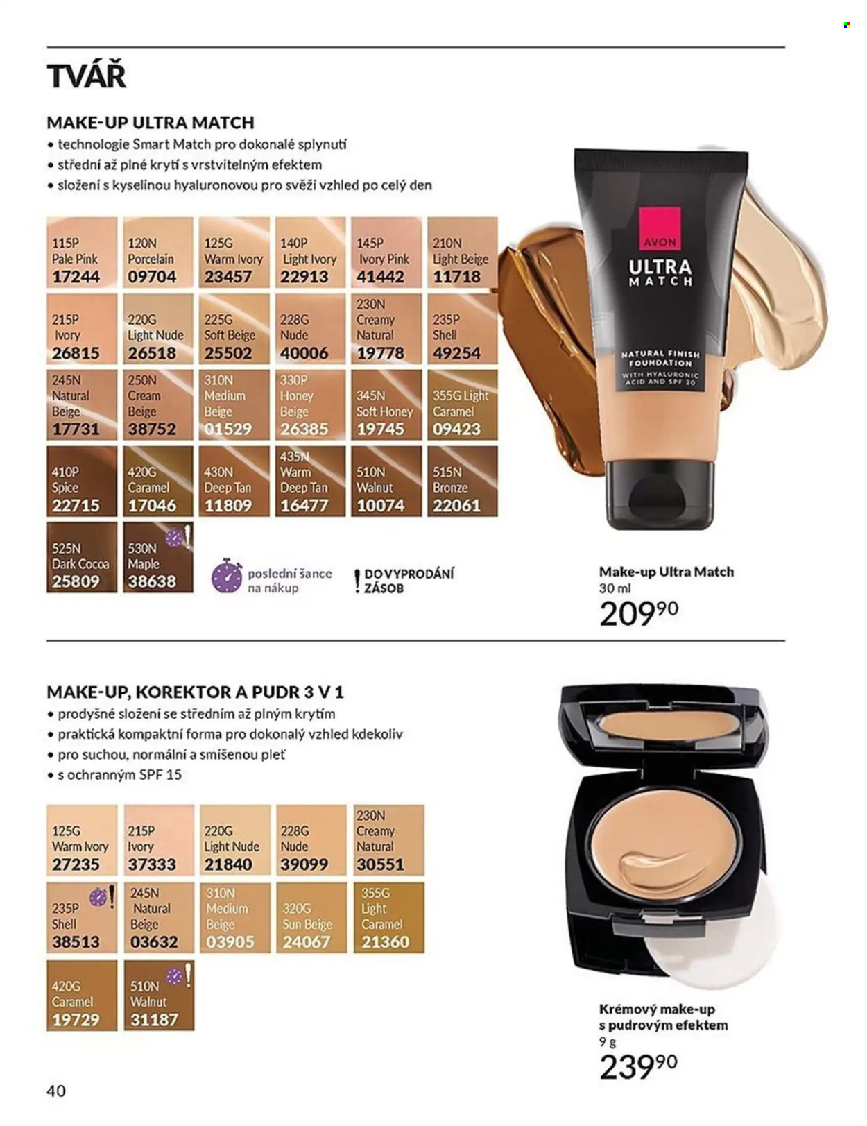Leták AVON - 1. 6. 2026 - 30. 6. 2026. Strana 40