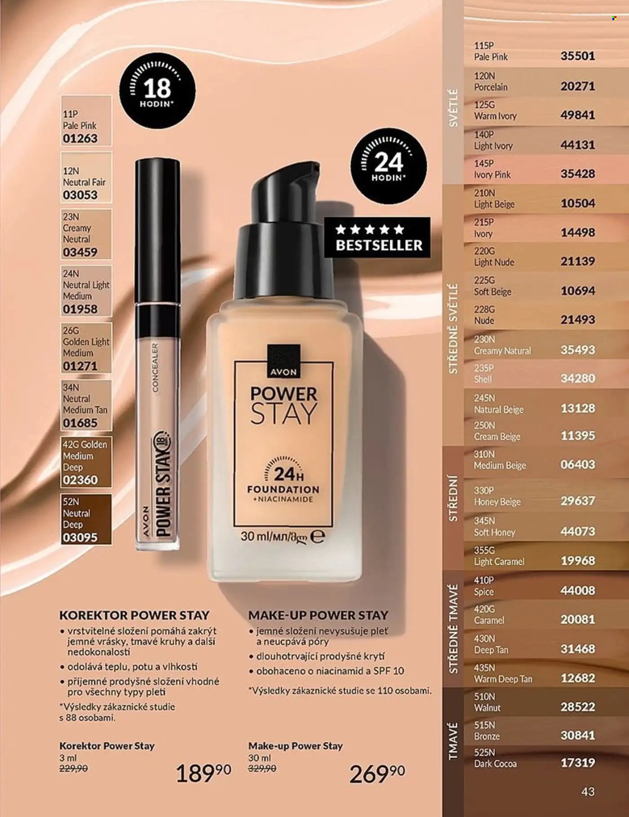 Leták AVON - 1. 6. 2026 - 30. 6. 2026. Strana 43