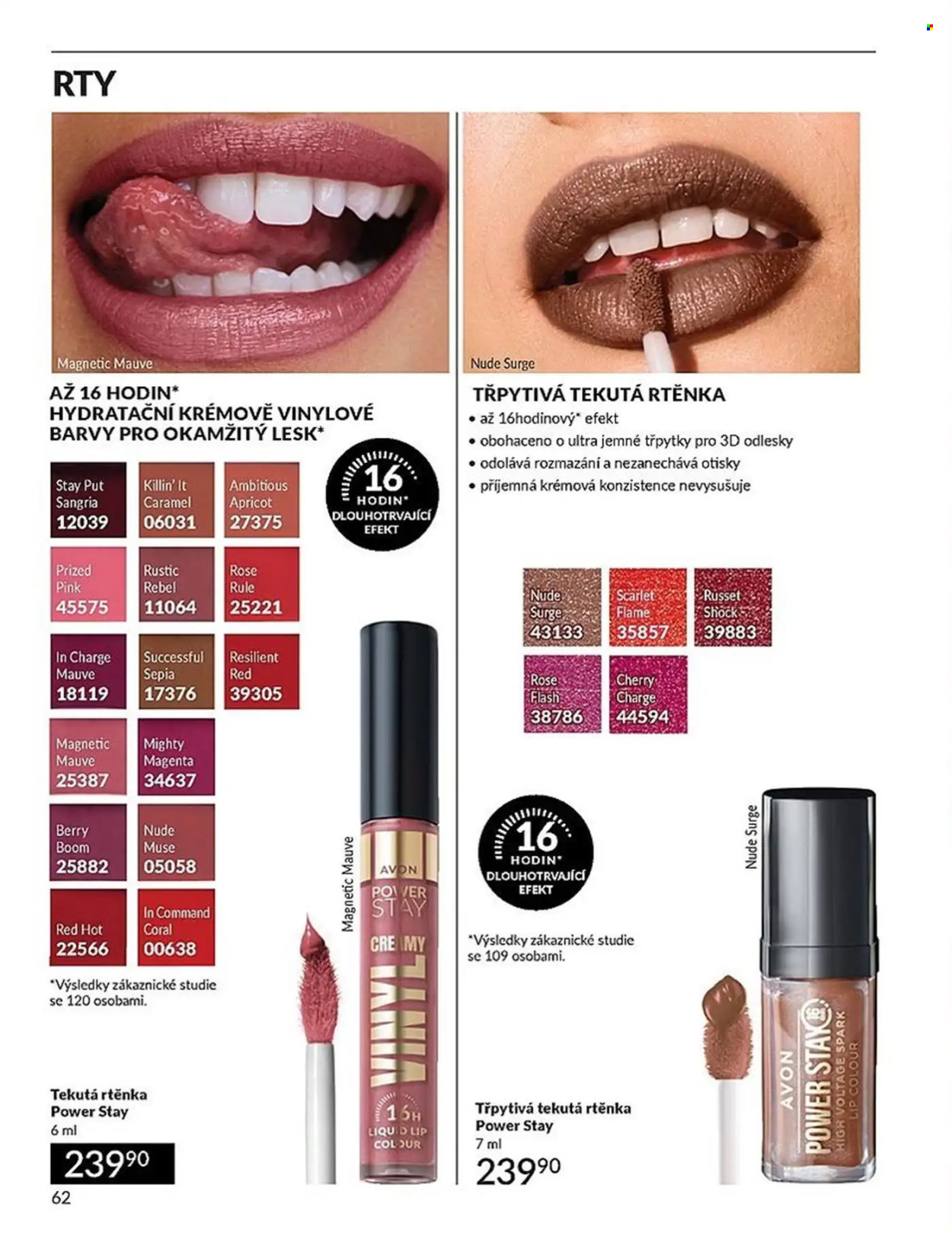 Leták AVON - 1. 6. 2026 - 30. 6. 2026. Strana 62
