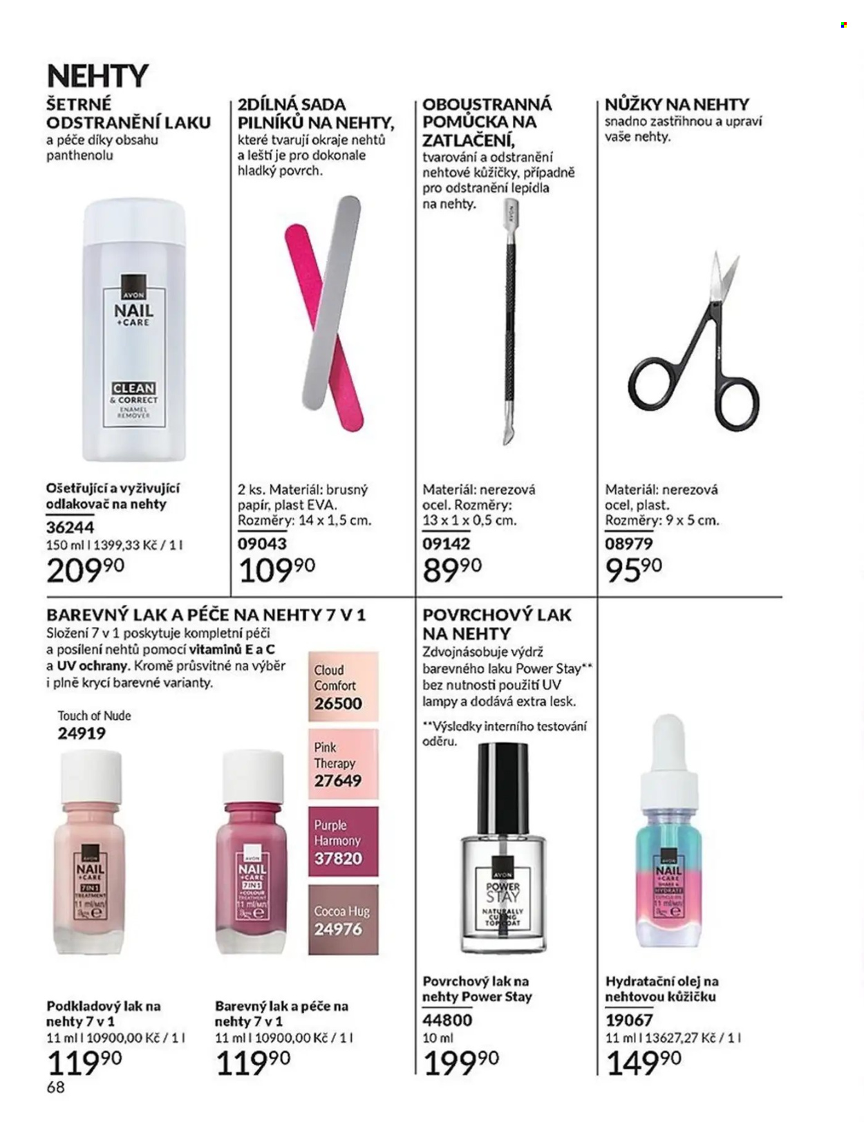 Leták AVON - 1. 6. 2026 - 30. 6. 2026. Strana 68