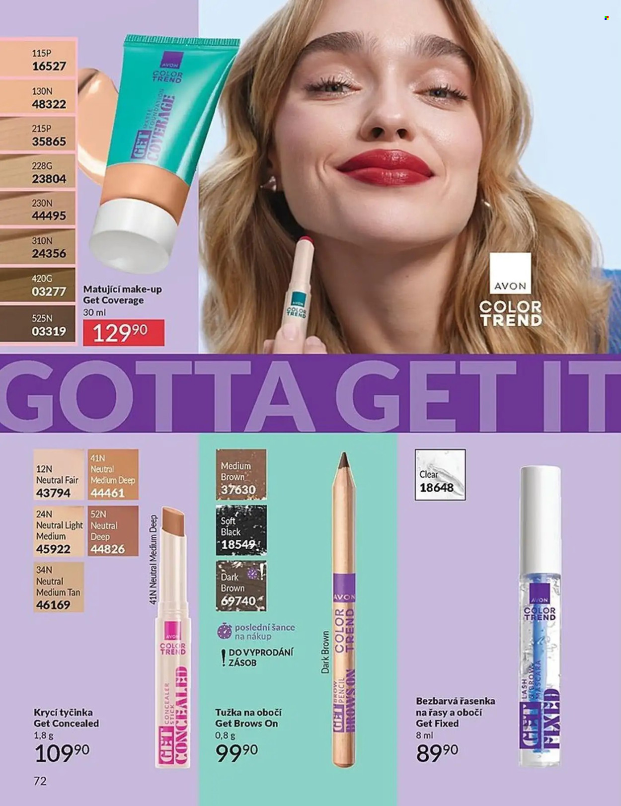 Leták AVON - 1. 6. 2026 - 30. 6. 2026. Strana 72