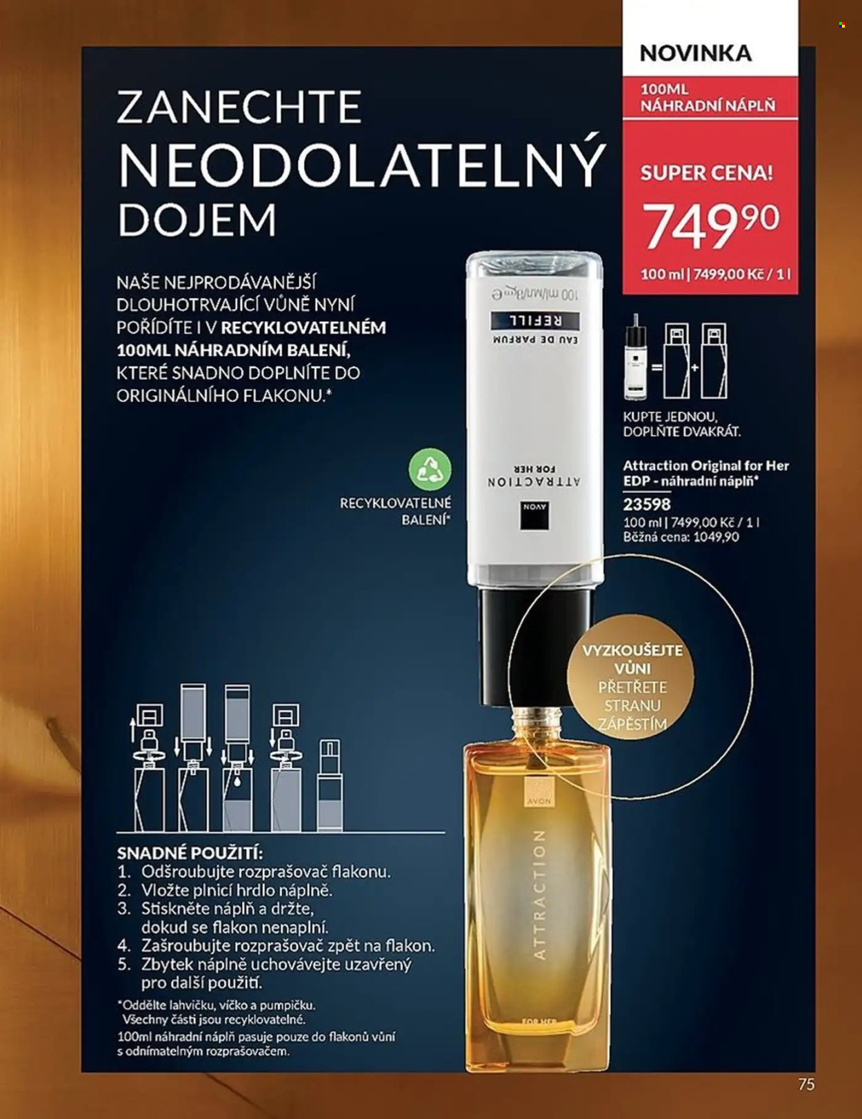 Leták AVON - 1. 6. 2026 - 30. 6. 2026. Strana 75