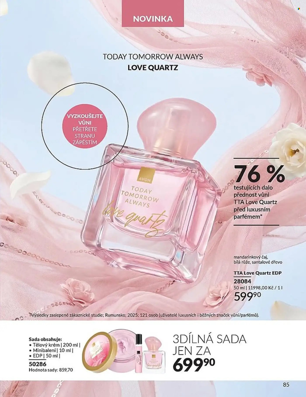Leták AVON - 1. 6. 2026 - 30. 6. 2026. Strana 85