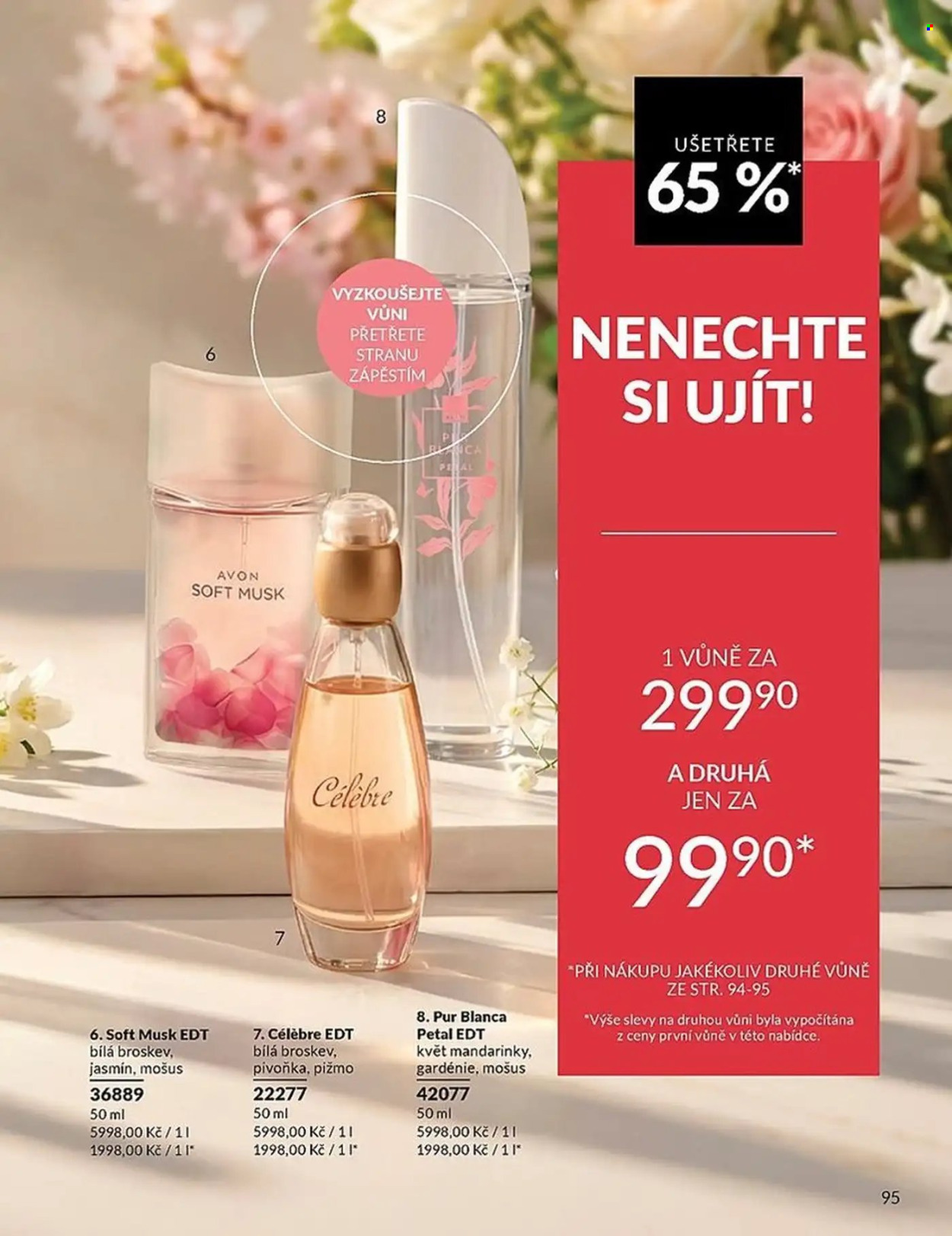 Leták AVON - 1. 6. 2026 - 30. 6. 2026. Strana 95