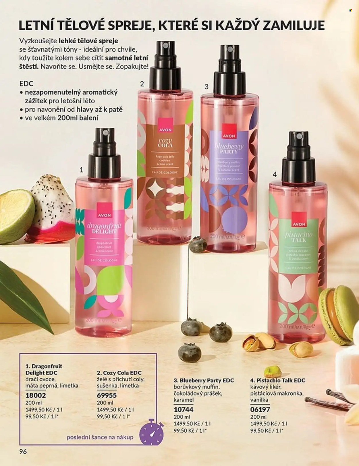 Leták AVON - 1. 6. 2026 - 30. 6. 2026. Strana 96