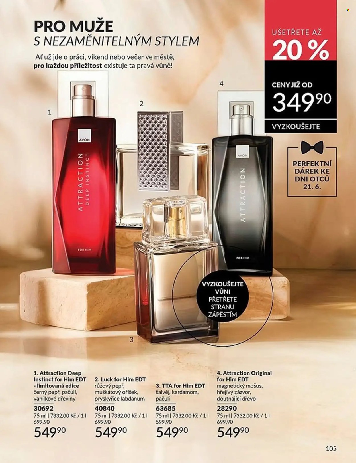 Leták AVON - 1. 6. 2026 - 30. 6. 2026. Strana 105