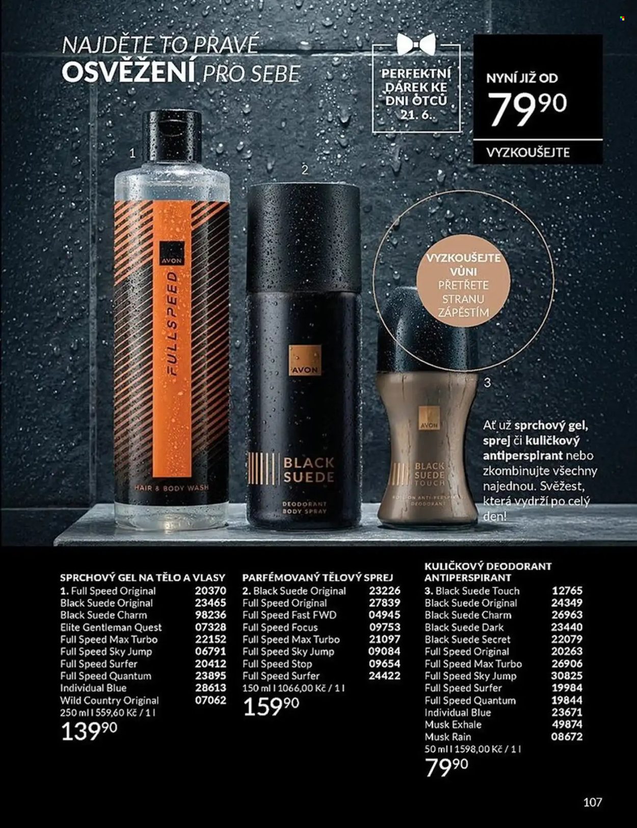 Leták AVON - 1. 6. 2026 - 30. 6. 2026. Strana 107