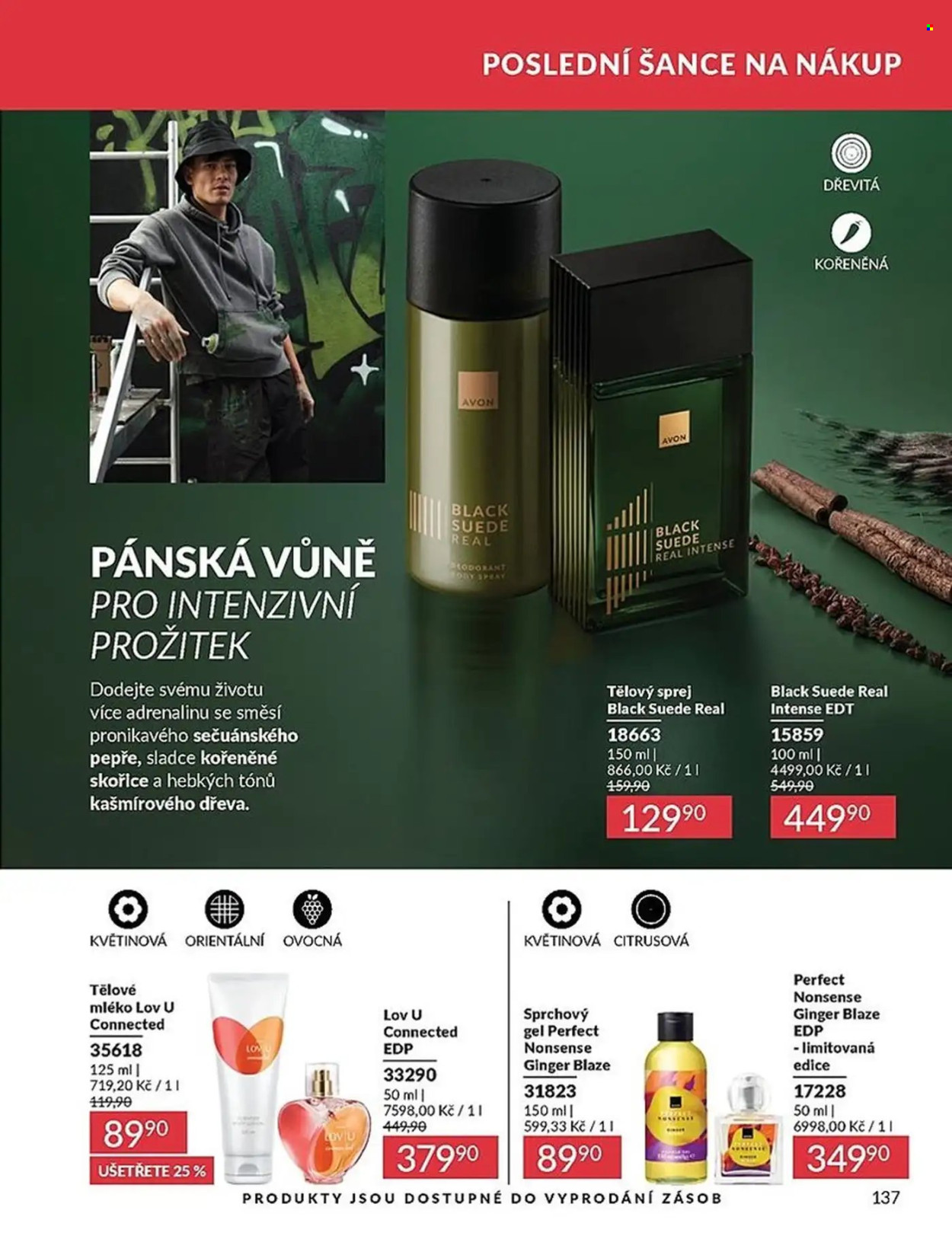Leták AVON - 1. 6. 2026 - 30. 6. 2026. Strana 137