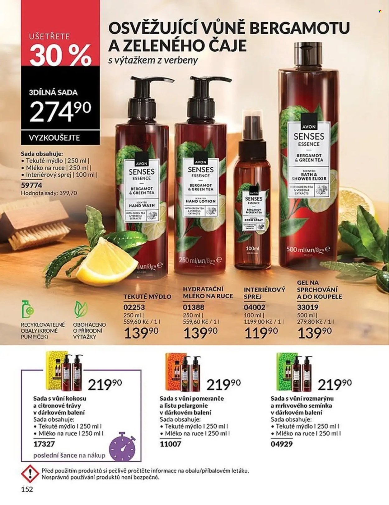 Leták AVON - 1. 6. 2026 - 30. 6. 2026. Strana 152